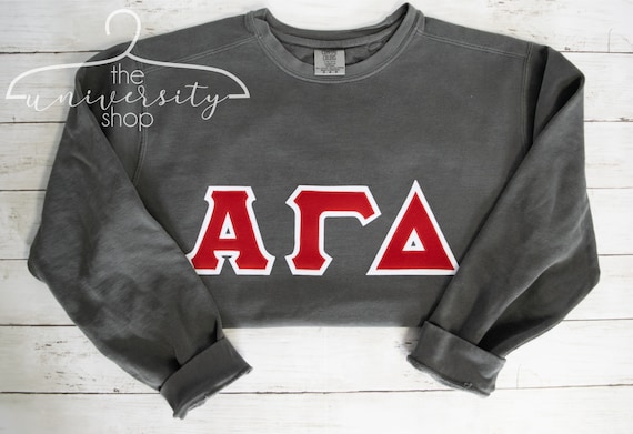 Alpha gamma 2024 delta crewneck