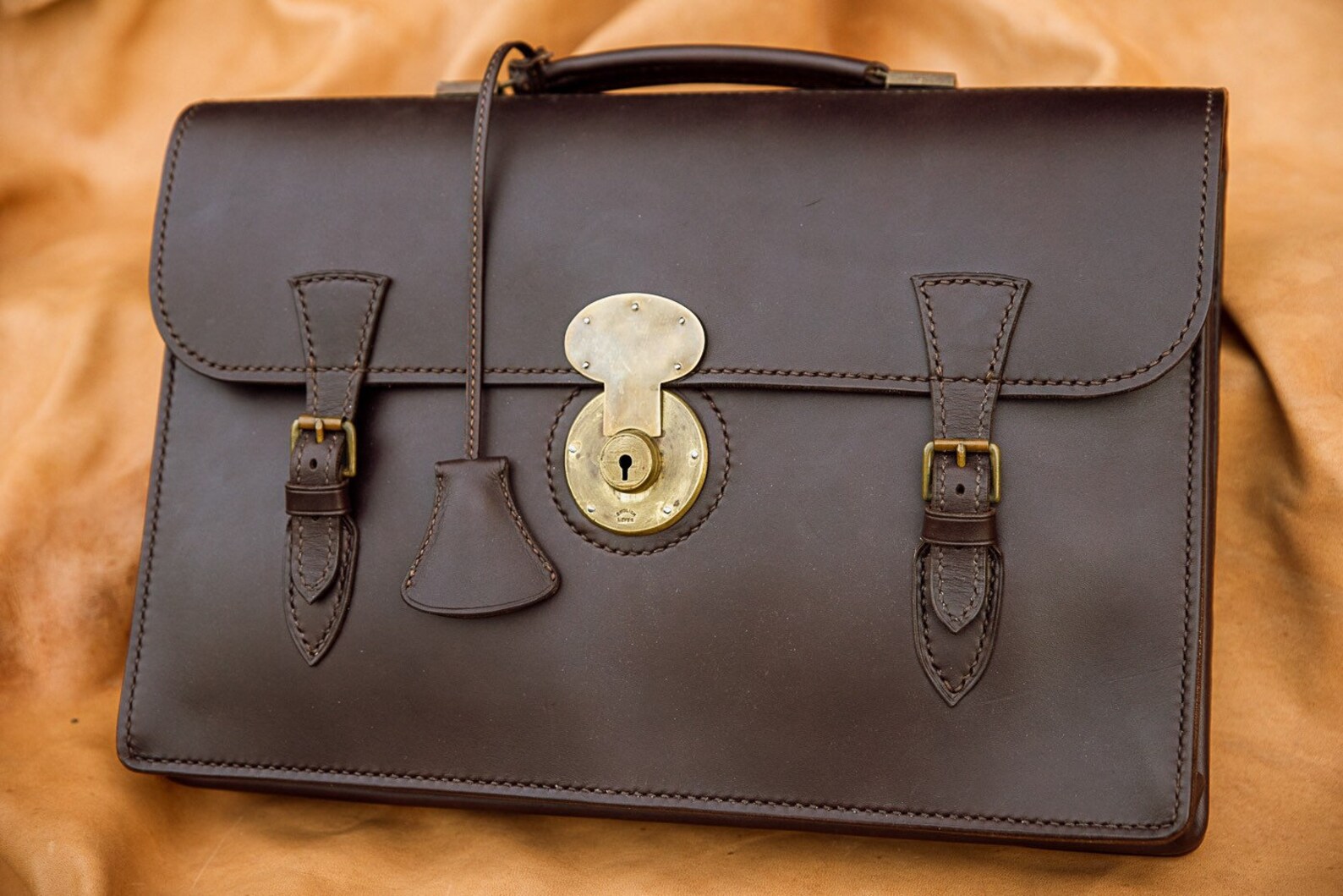 Hidegear Wickett & Craig English Bridle Leather Briefcase Etsy