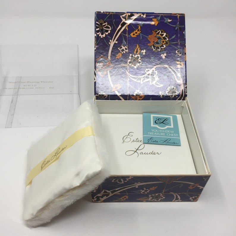 Vintage Estee Lauder Youth Dew Dusting Powder 9 Oz. Unopened Etsy