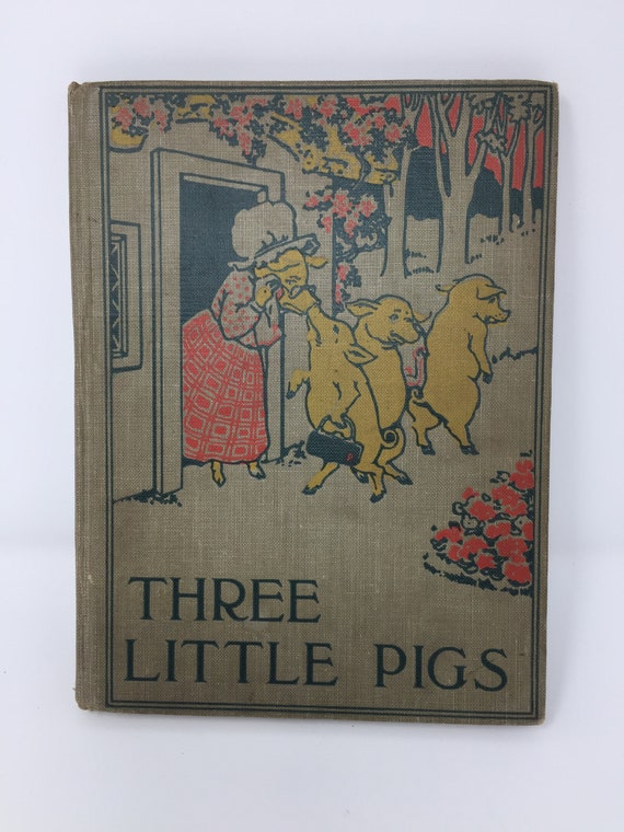 Antique Rare Three Little Pigs Includes Precocious Piggy | Etsy