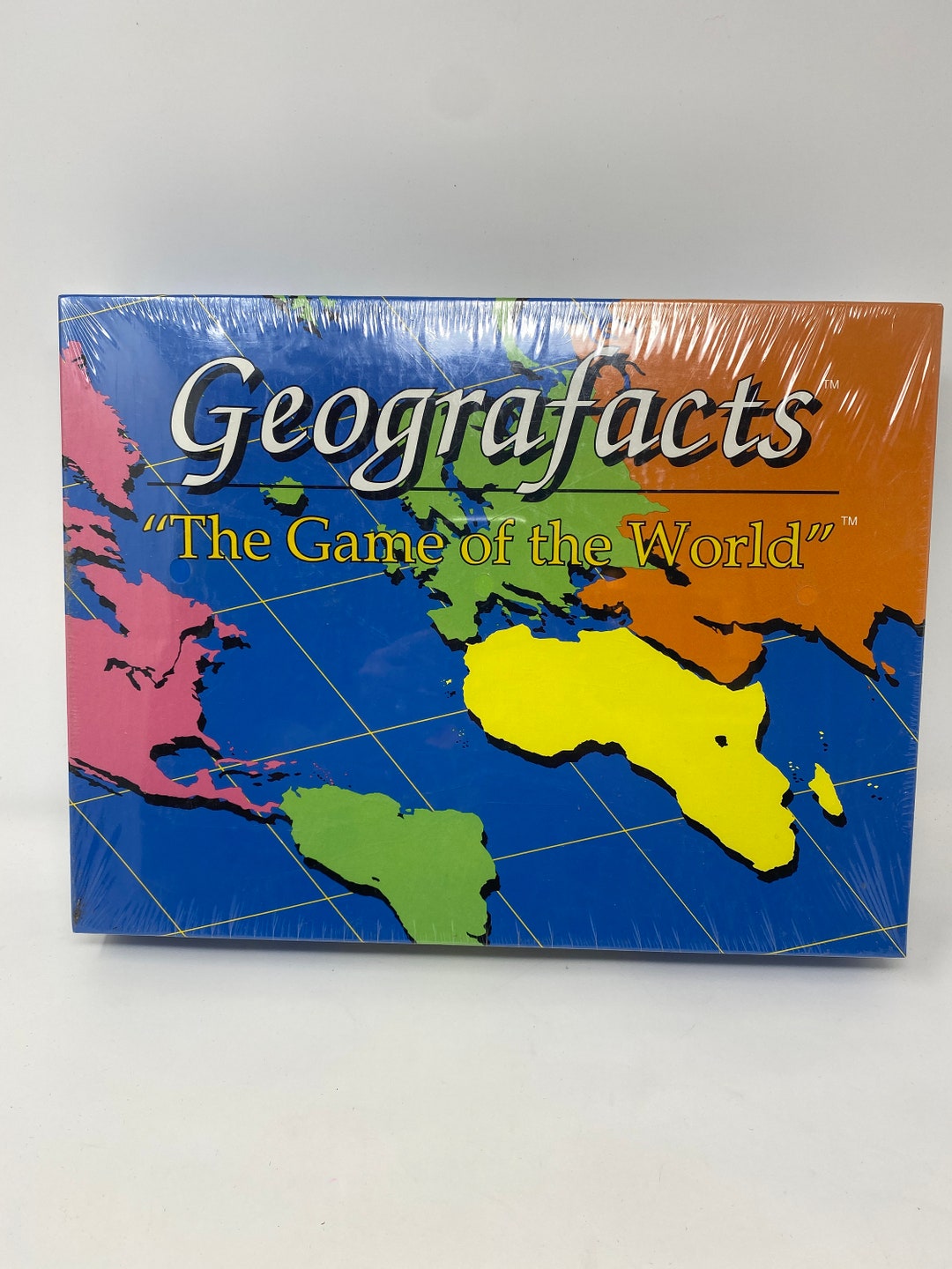 Vintage Geografacts the Game of the World Etsy