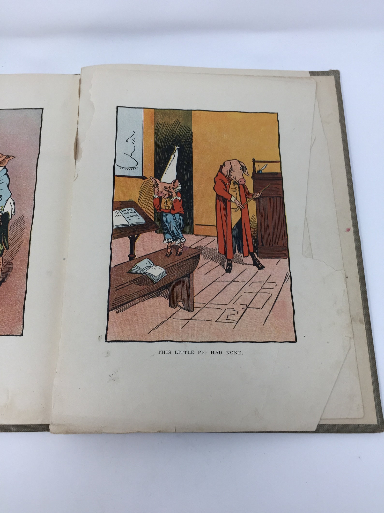 Antique Rare Three Little Pigs Includes Precocious Piggy | Etsy