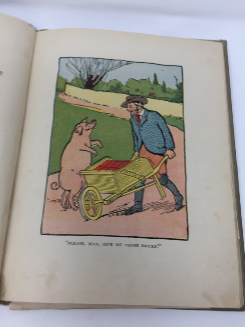 Antique Rare Three Little Pigs Includes Precocious Piggy - Etsy