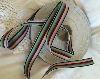 Vintage 1" Ribbon, Polyester, 2 Dollars per Yard