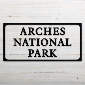 The National Parks Collection: Arches - National Park Stickers
