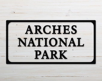 The National Parks Collection: Arches - Nationalpark Sticker