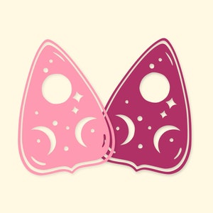 Celestial Planchette Sticker - Holographic Sticker - Halloween Gifts - Halloween Stickers