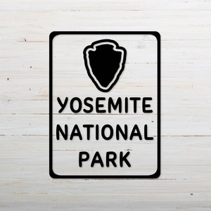Kolekcja Parków Narodowych: Yosemite - Naklejki Parku Narodowego - Naklejka Parku Narodowego Yosemite