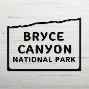 The National Parks Collection: Bryce Canyon - National Park Stickers - Bryce Canyon Sticker