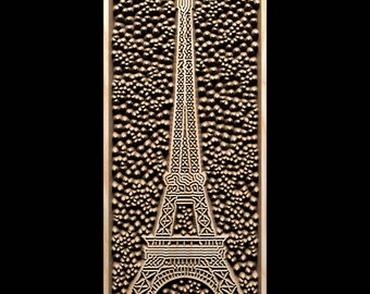 Paris Eifel Tower V-Carve vectors