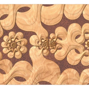 CNC 3d model twisted braid FLD2022.4.28_22.35.8
