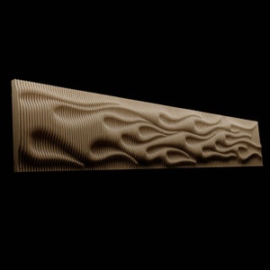Wall Art Parametric Flames 2 CNC cutting file