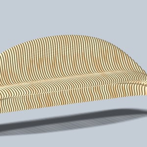Parametric bench TaiVa for 18mm material thickness CNC cutting file