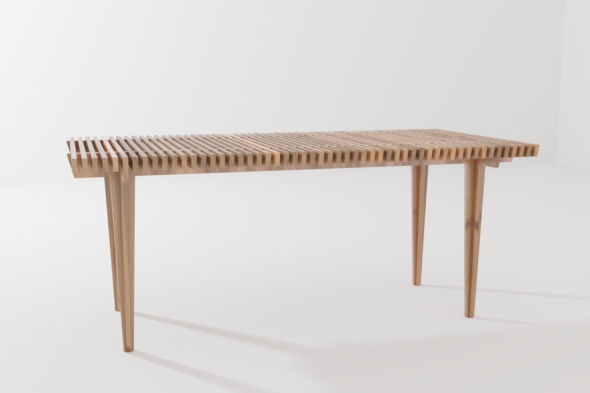 Parametric Table With Interlocking Parts CNC File - Etsy
