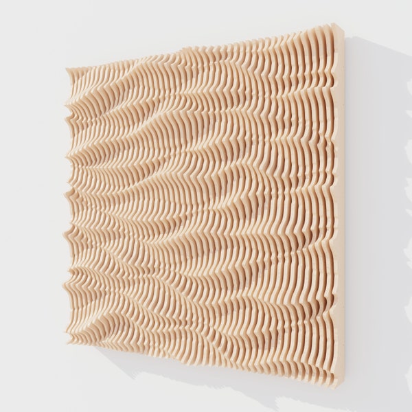 Parametric Wall Art TRS1 repeated CNC cutting file