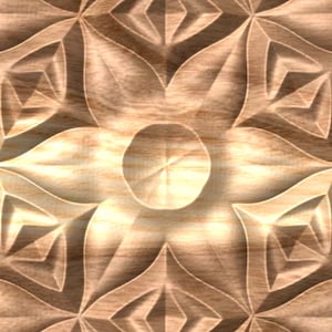 FLD8223T 3D relief repeated pattern