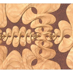 CNC 3d model twisted braid FLD2022.4.28_23.0.25
