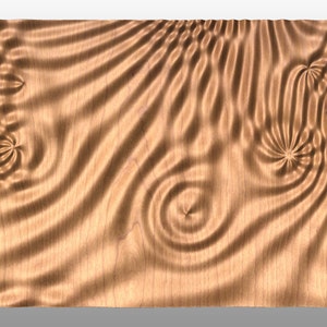 Liquid Plywood 3529 Decorative abstract 3D relief sculpture model for CNC machining