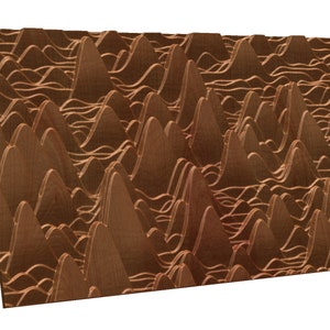 CNC 3D model &quot;Undulating Hilloks 1&quot;