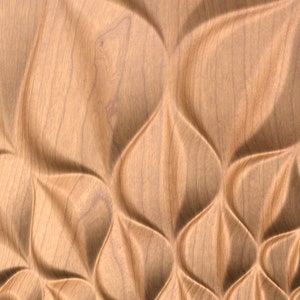 Decorative abstract 3D relief sculpture model FFF 16.22.04 for CNC machining
