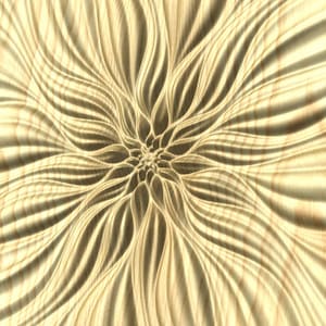 Decorative abstract 3D relief sculpture model FFF 21.35.10 for CNC machining