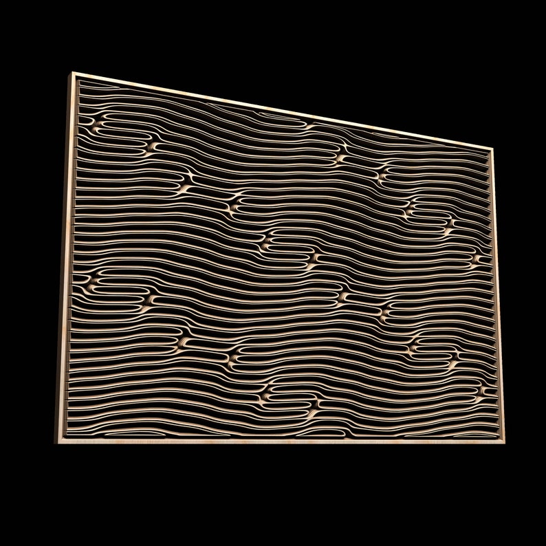 NOOR1S Wavy Pattern Vector File for V- Bit Carving With Software ...