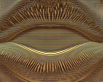 Parametric Wall Art LUPOS 1