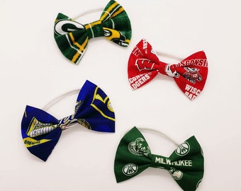 Wisconsin Baby Headband Set: Brewers, Packers, Badgers, Bucks