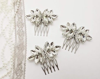 small metal hair combs