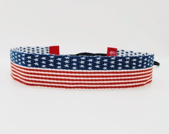 Patriotic Headband: Stars and Stripes, USA Pride