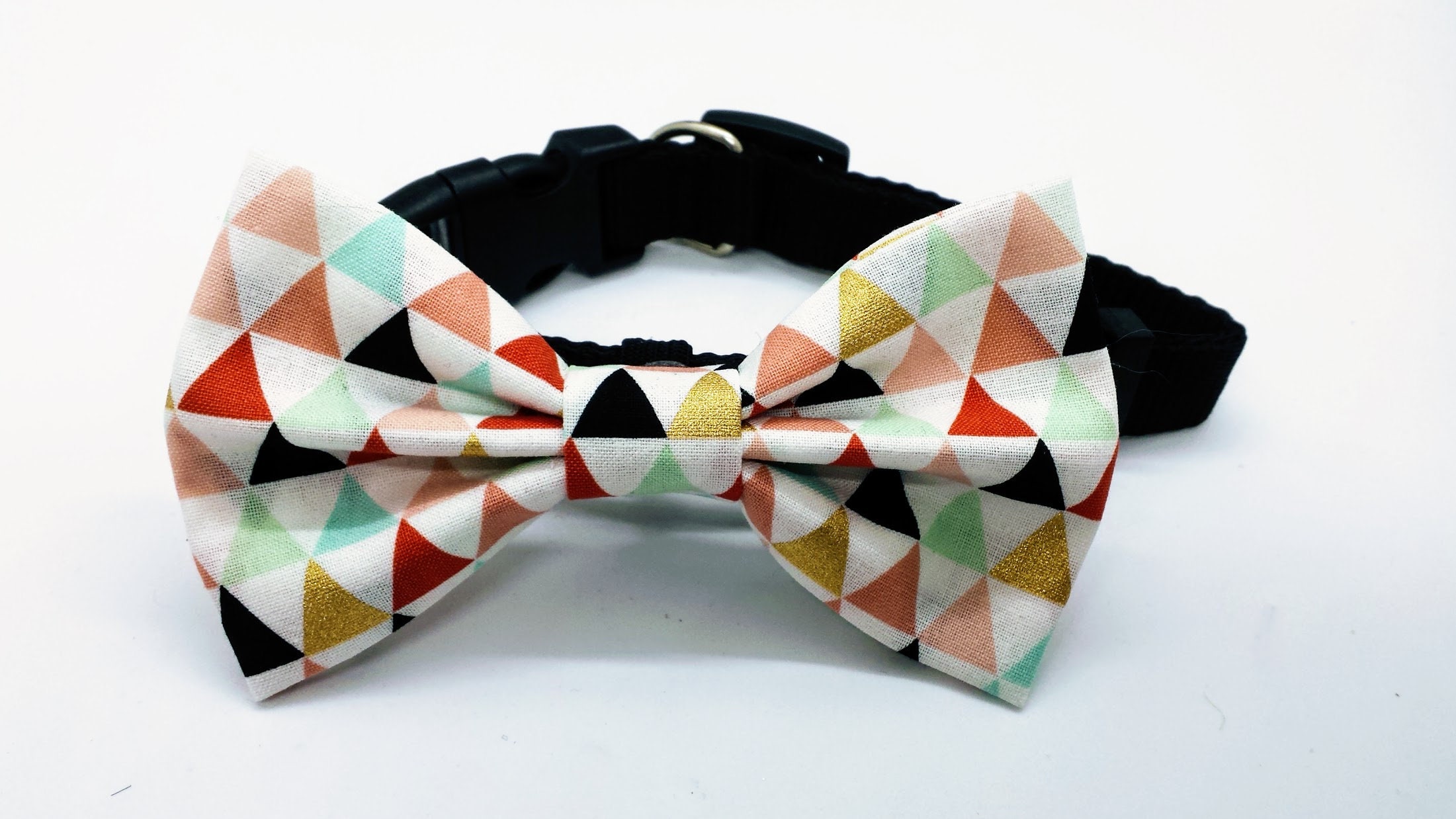 Modern Easter Dog Bows and Bow Ties Geometric Dog Bow TieDog Etsy