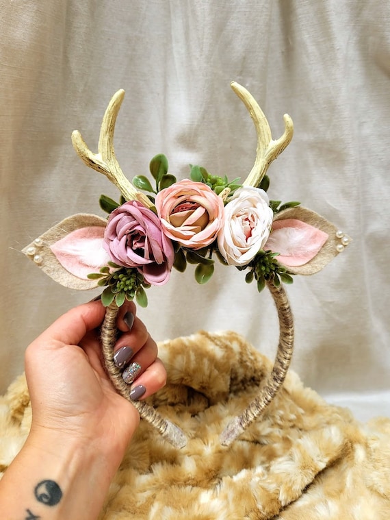 Deer antler best sale headband costume