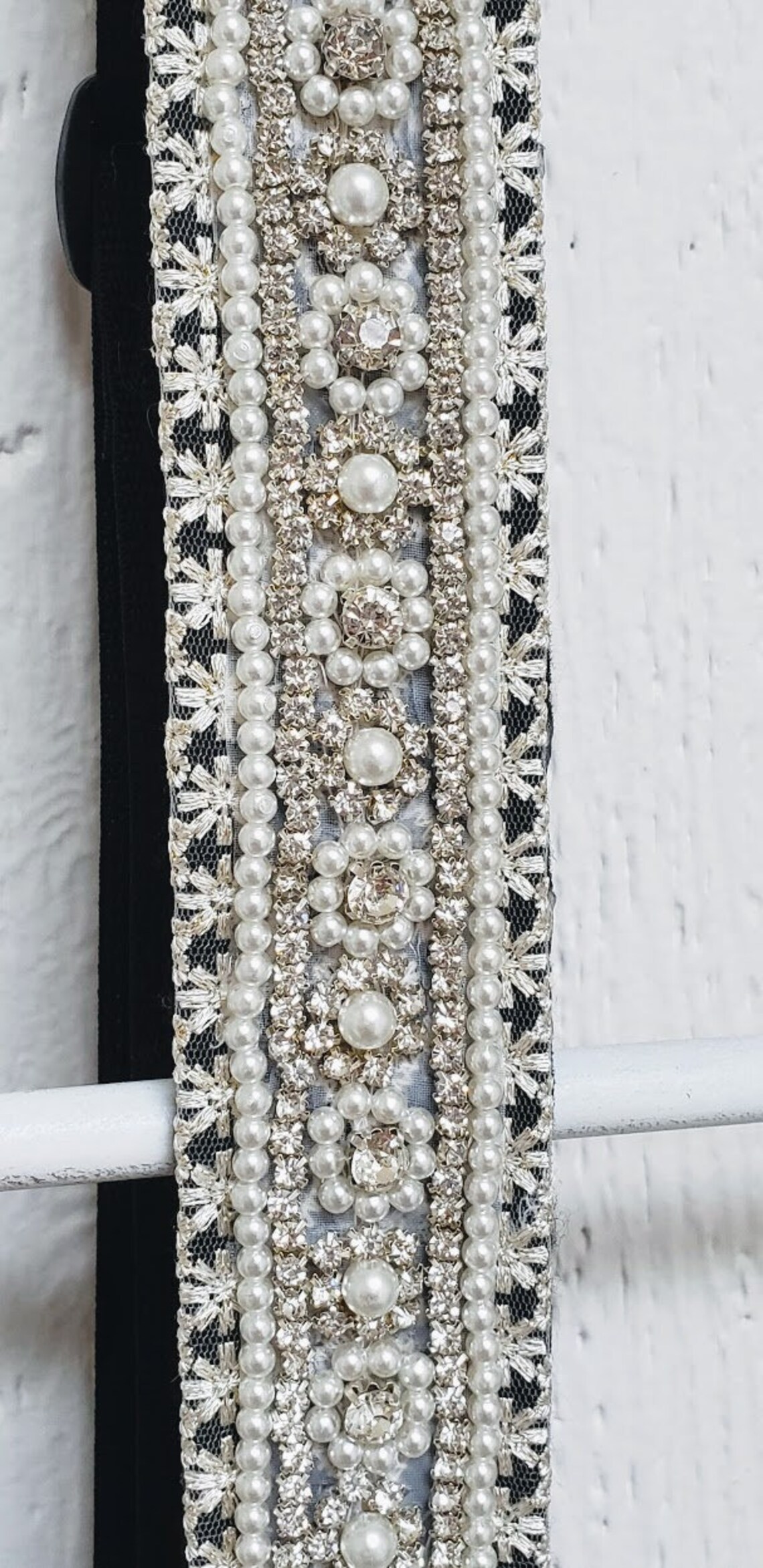 Rhinestone Beaded Guitar Strap Bling Guitar Strap Unique Etsy
