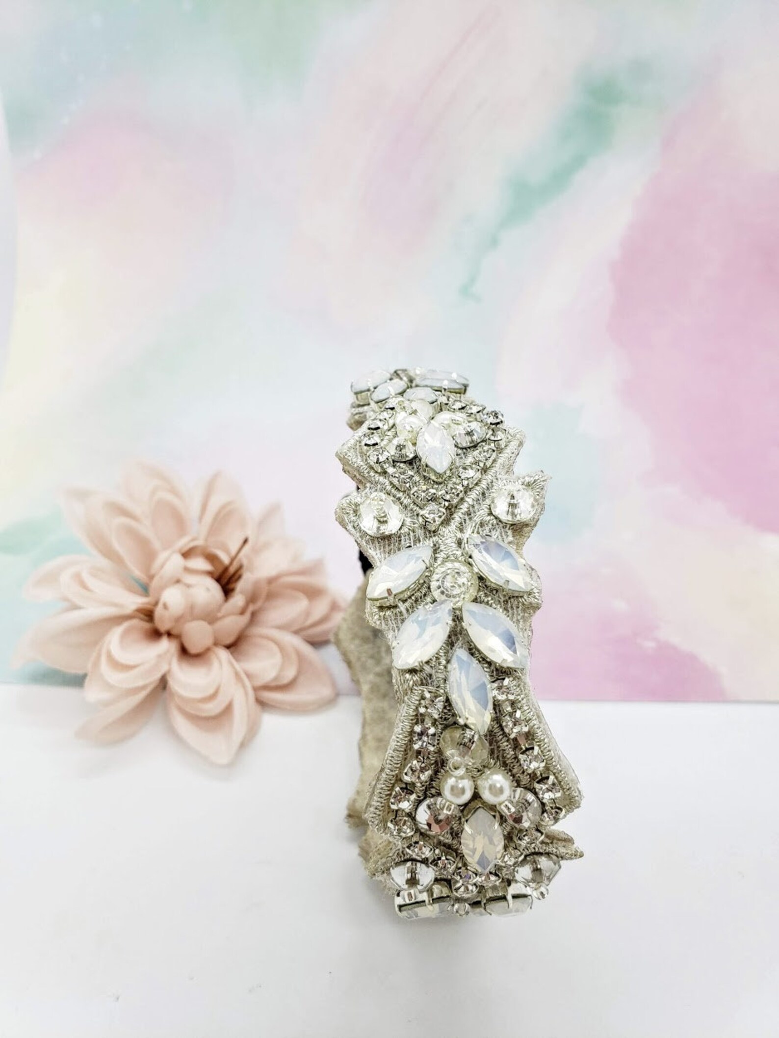 Moonstone Dog Collar Opal Dog Collars Small Crystal Dog Etsy