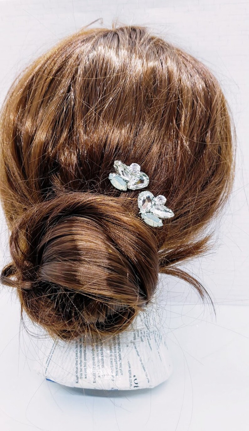 Bridesmaid Gift Bridesmaid Hair Pins Bridal Party Matching Etsy