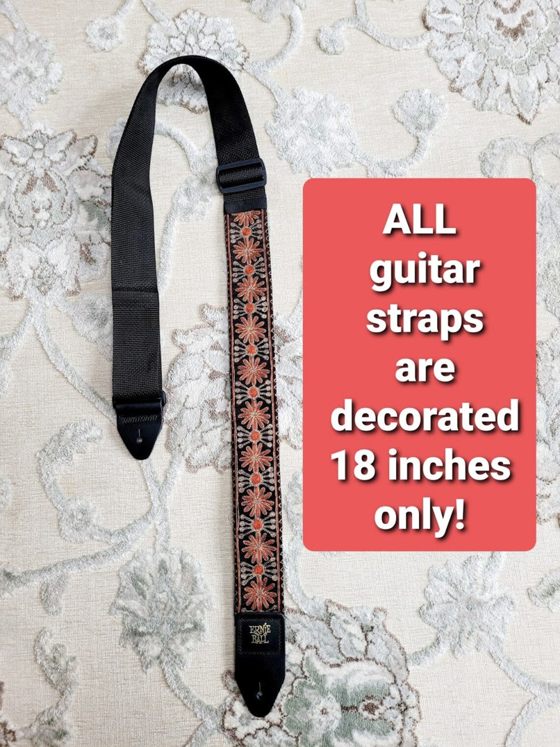 Rhinestone Beaded Guitar Strap Bling Guitar Strap Unique Etsy