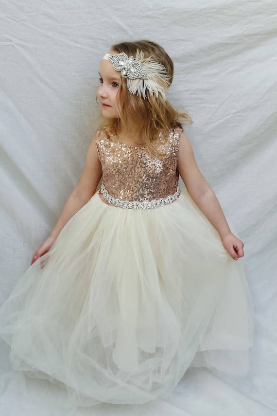 Flapper flower outlet girl dresses