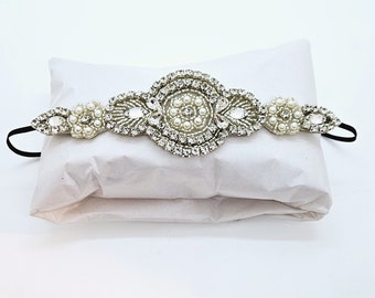 1920s Flapper Headband: Gatsby Party; Gatsby Headpiece; Flapper Accessories; Roaring 20's Headpiece for Women; 20's Party Outfit