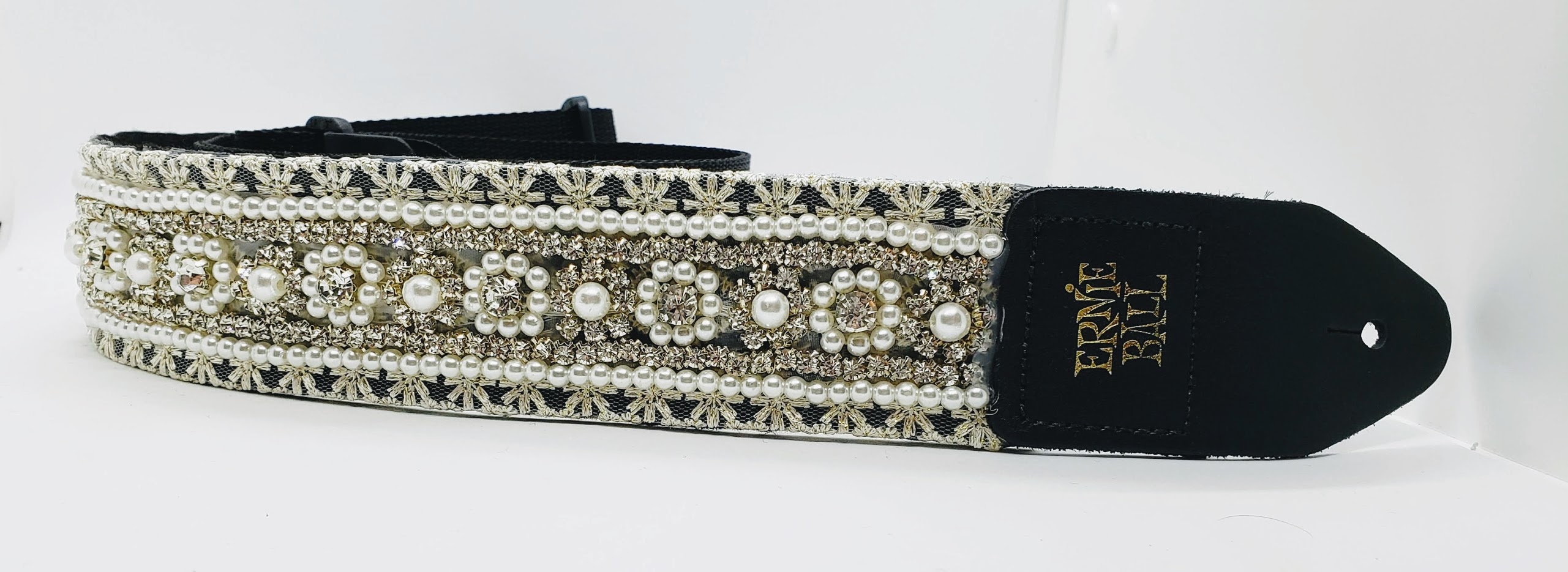 Rhinestone Beaded Guitar Strap Bling Guitar Strap Unique Etsy