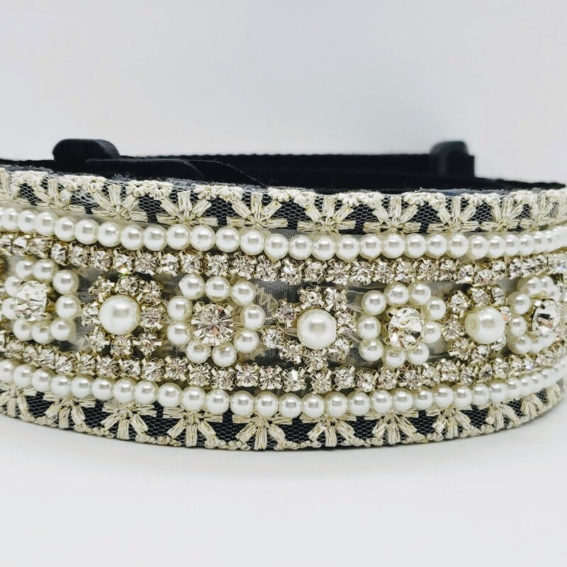 Beaded Guitar Strap | Blue Star main image 1