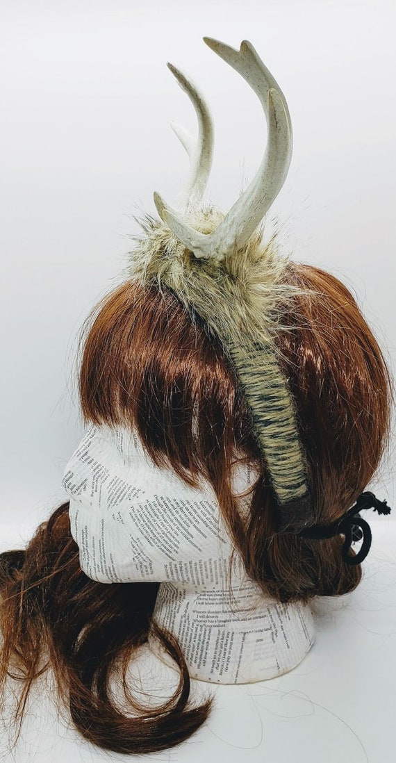 Bandeau de noël bandeau cerf bandeau de cheveux lumineux avec tête