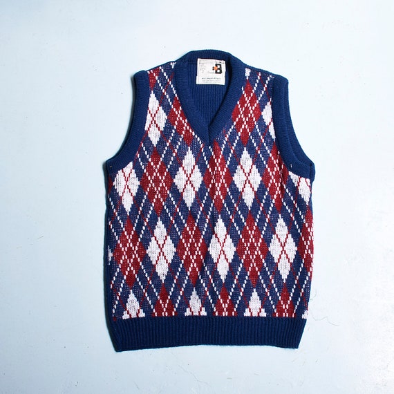 boys navy sweater vest