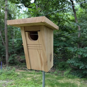 Cedar Gilfort Style Bluebird Nesting Box/Birdhouse