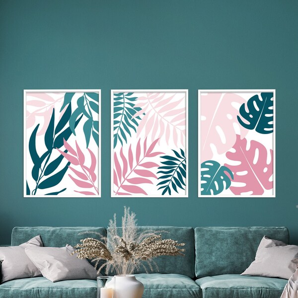 Pink Wall Art Etsy UK