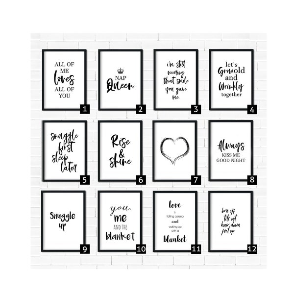 Bedroom Wall Art Etsy UK