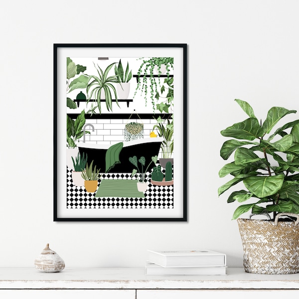 Green Bathroom - Etsy