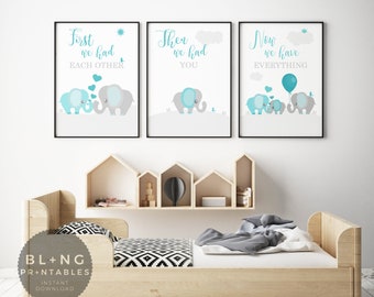 teal nursery ideas