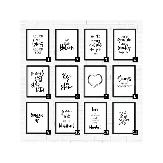 Bedroom Wall Art Bedroom Art Prints Bedroom Prints Bedroom Etsy