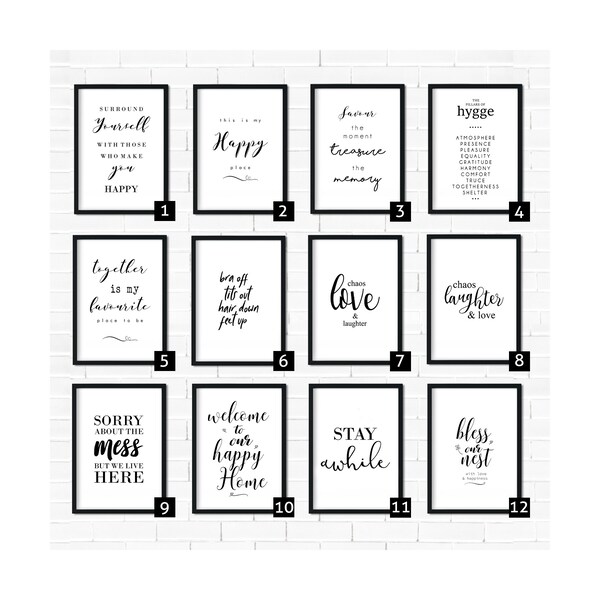 Living Room Prints Etsy UK