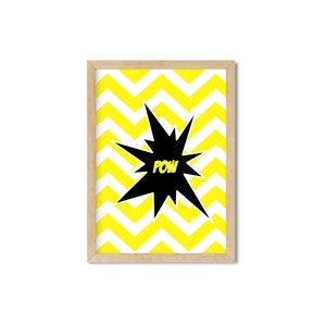 Superhero Prints, Superhero Wall Art, Superhero Room Decor, Superhero Room Prints, Kids Room Prints, kids wall art, Superhero Nursery Decor image 4